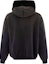 Lookbook Balenciaga FW24 Vintage-Style Black Hoodie Zip Jacket Loose Fit 794747TQVD8