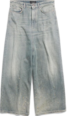 巴黎世家FW24低腰寬褲 藍色中性休閒款適合搜尋 706652TJW952204 Order 巴黎世家FW24低腰寬褲 藍色中性休閒款適合搜尋 706652TJW952204