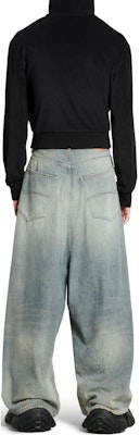 巴黎世家FW24低腰寬褲 藍色中性休閒款適合搜尋 706652TJW952204 Purchase 巴黎世家FW24低腰寬褲 藍色中性休閒款適合搜尋 706652TJW952204