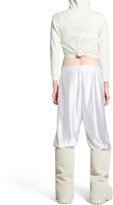 巴黎世家 FW24 白色針織運動褲 彈性腰帶 寬鬆版型 男女適穿. 787357TJV209000 Purchase 巴黎世家 FW24 白色針織運動褲 彈性腰帶 寬鬆版型 男女適穿. 787357TJV209000