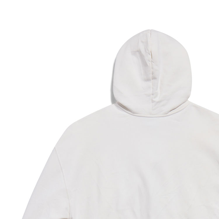 Balenciaga FW24 White Letter Print Zip Hoodie Unisex Regular Fit 803264TRVM99016 圖 6