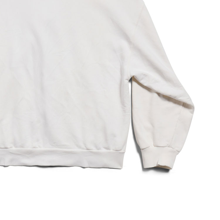 Balenciaga FW24 White Letter Print Zip Hoodie Unisex Regular Fit 803264TRVM99016 圖 7