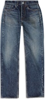 Balenciaga Garde-robe 23SS Distressed Casual Loose Fit Jeans Denim Blue. 724715TNW514021 Balenciaga Garde-robe 23SS Distressed Casual Loose Fit Jeans Denim Blue. 724715TNW514021