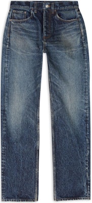 발렌시아가 가드로브 23SS 디스트레스 캐주얼 루즈핏 청바지 데님 블루. 724715TNW514021 Buy 발렌시아가 가드로브 23SS 디스트레스 캐주얼 루즈핏 청바지 데님 블루. 724715TNW514021