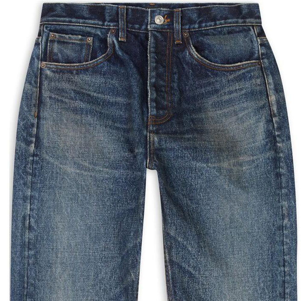 Sizing 발렌시아가 가드로브 23SS 디스트레스 캐주얼 루즈핏 청바지 데님 블루. 724715TNW514021