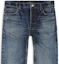 Sizing Balenciaga Garde-Robe SS23 Jeans Denim Biru Potongan Lurus Paras Sederhana. 724714TNW514021