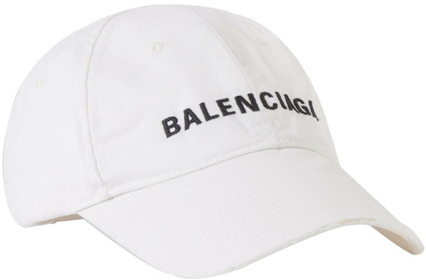 Balenciaga 螢光標誌純棉棒球帽 白色 656463459B29060 Buy Balenciaga 螢光標誌純棉棒球帽 白色 656463459B29060