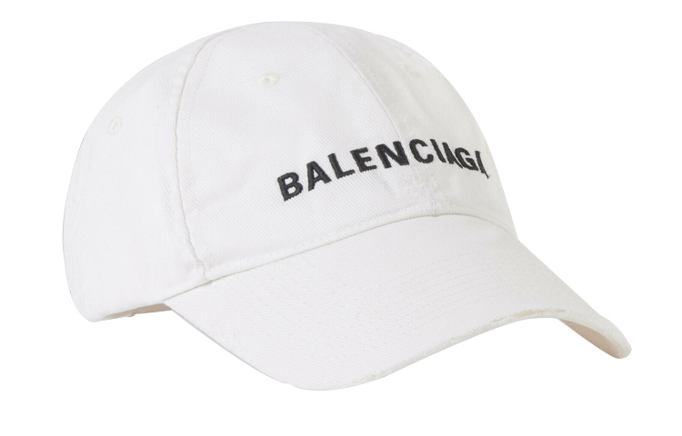 Order Balenciaga 螢光標誌純棉棒球帽 白色 656463459B29060