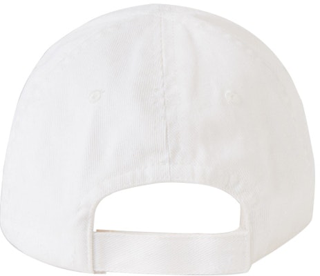 Balenciaga 螢光標誌純棉棒球帽 白色 656463459B29060 Shop Balenciaga 螢光標誌純棉棒球帽 白色 656463459B29060