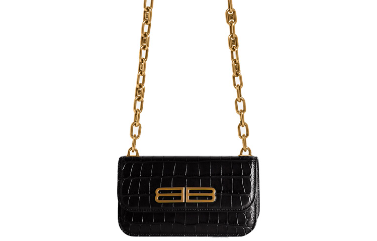 Balenciaga Gossip XS Bag With Chain 'Black' 679863-23ECM-1000