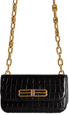 Balenciaga Gossip XS Tas Met Ketting ''Zwart'' 679863-23ECM-1000 Buy Balenciaga Gossip XS Tas Met Ketting ''Zwart'' 679863-23ECM-1000