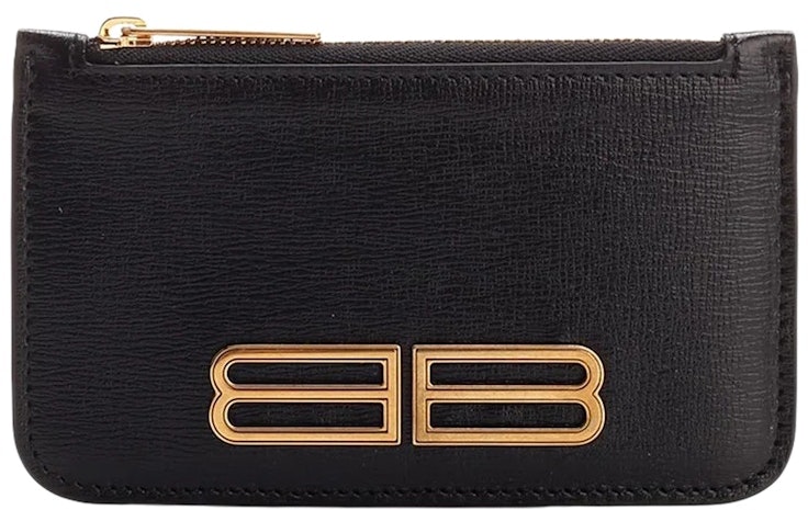 balenciaga-gossip-zipped-cardholder-black