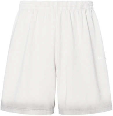 Balenciaga Gradient Mid-Waist Loose Casual Shorts Men’s White 676137-TQVM9-9016 Order Balenciaga Gradient Mid-Waist Loose Casual Shorts Men’s White 676137-TQVM9-9016