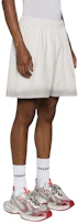 Details for Balenciaga Gradient Mid-Waist Loose Casual Shorts Men’s White 676137-TQVM9-9016
