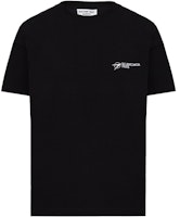Balenciaga Graphic Logo Crewneck Unisex Black T-Shirt. 612965TKV861070 Balenciaga Graphic Logo Crewneck Unisex Black T-Shirt. 612965TKV861070