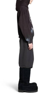 Sudadera con Capucha Unisex Balenciaga Negra Estampado Gráfico Ajuste Regular. 767877TQVT39034 Details for Sudadera con Capucha Unisex Balenciaga Negra Estampado Gráfico Ajuste Regular. 767877TQVT39034