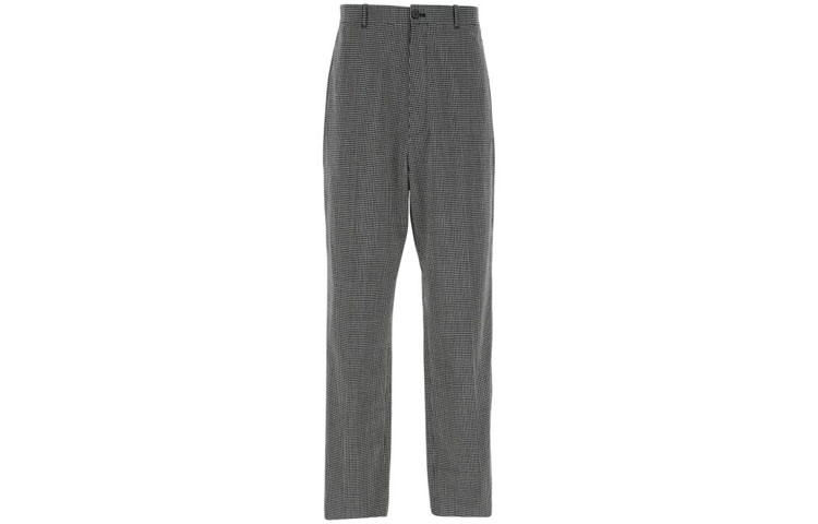 Balenciaga Grey Wide-Leg Wool Blend Relaxed Fit Trousers. 621984TIT041070