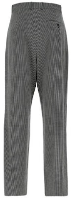 バレンシアガ グレー ワイドレッグ ウールブレンド リラックスフィット パンツ 621984TIT041070 Lookbook バレンシアガ グレー ワイドレッグ ウールブレンド リラックスフィット パンツ 621984TIT041070