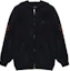 Buy Balenciaga 重金屬FW23圖案印花修身版男女連帽衫黑色 744454TOVD81055