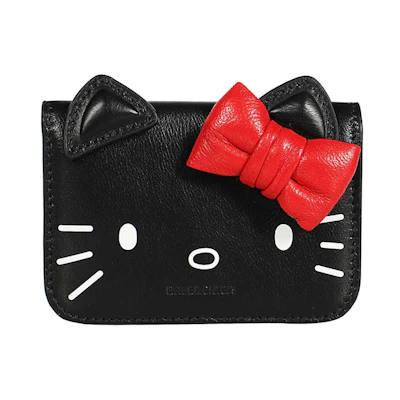 Balenciaga Hello Kitty Wallet Mini Black