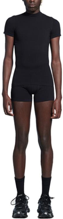 balenciaga-high-neck-plain-casual-short-sleeve-t-shirt-black-regular-fit-6816444-b4-b61000