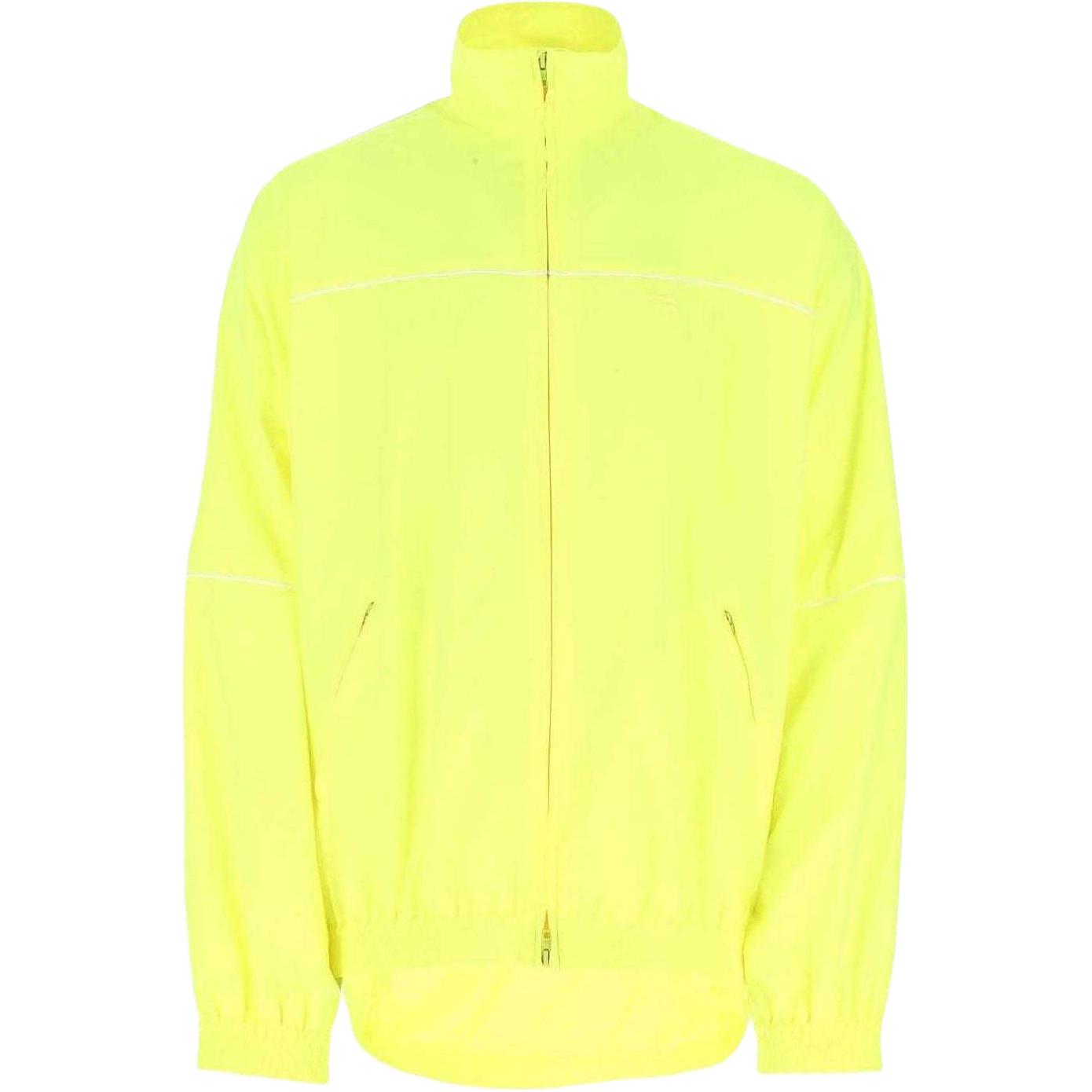 Balenciaga High-Neck Zip-Up Jacket Yellow 643053TJOC17204