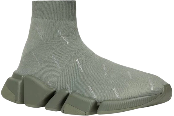 Balenciaga High-Top Slip-On ''Verde Scuro'' 617239W2DF23390 Lookbook Balenciaga High-Top Slip-On ''Verde Scuro'' 617239W2DF23390