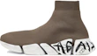 Buy Balenciaga High-Top Sock Sneaker ''Braun'' 617239W2DD42011