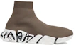 Order Balenciaga High-Top Sock Sneaker ''Braun'' 617239W2DD42011