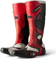 巴黎世家 牛皮革 潮流舒適 高筒靴 男款 紅色 Lookbook 巴黎世家 牛皮革 潮流舒適 高筒靴 男款 紅色