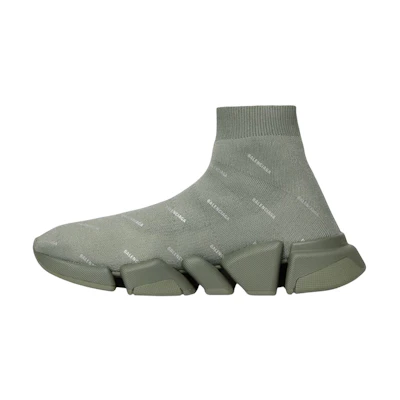 Balenciaga High-Top Slip-On 'Dark Green'