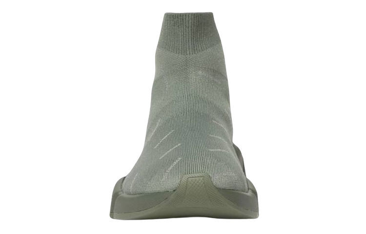 Balenciaga High-Top Slip-On 'Dark Green' 圖 4