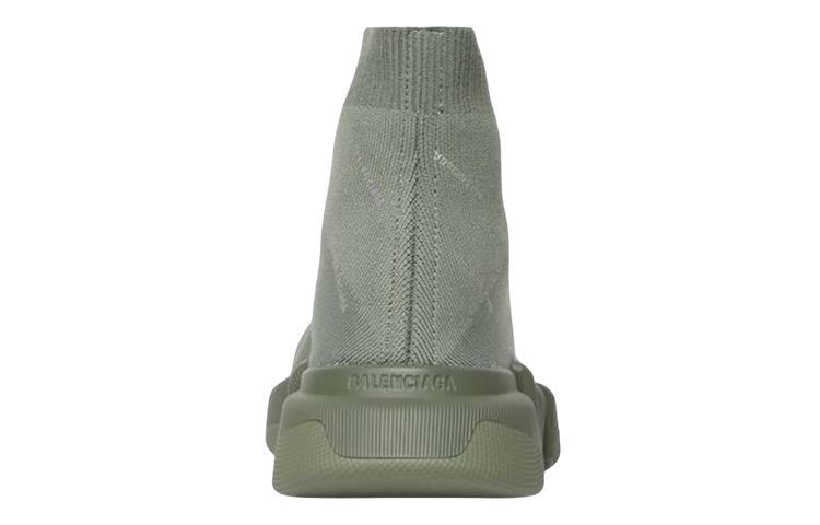 Balenciaga High-Top Slip-On 'Dark Green' 圖 5