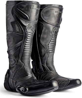 Balenciaga High-Top Sneaker 'Black Leather' 762100WB6A21000 Lookbook Balenciaga High-Top Sneaker 'Black Leather' 762100WB6A21000