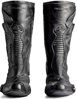 발렌시아가 블랙 레더 하이탑 스니커즈 762100WB6A21000 Shop 발렌시아가 블랙 레더 하이탑 스니커즈 762100WB6A21000