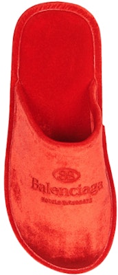 발렌시아가 홈 자수 레드 벨벳 슬리퍼 (Balenciaga Home Jasu Redeu Belbet Seullipeo) 617603W2BS16501 Purchase 발렌시아가 홈 자수 레드 벨벳 슬리퍼 (Balenciaga Home Jasu Redeu Belbet Seullipeo) 617603W2BS16501
