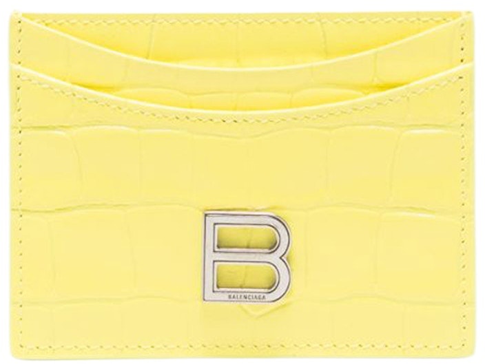 balenciaga-hourglass-croc-embossed-4-card-slots-1-slip-pocket-card-holder-yellow