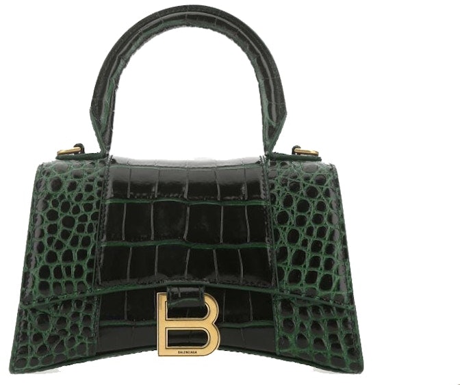 balenciaga-hourglass-handbag-bottle-green