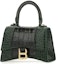 Order Balenciaga Hourglass Handbag Bottle Green