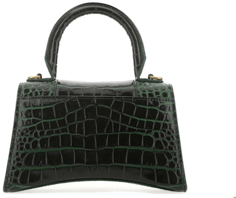 Balenciaga Hourglass Handbag Bottle Green Lookbook Balenciaga Hourglass Handbag Bottle Green