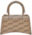 Balenciaga Hourglass Handbag XS BB Monogram Beige/Brown
