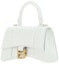 Order Balenciaga Hourglass Handbag XS White