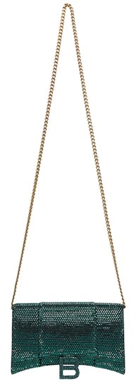 balenciaga-hourglass-hangbag-with-rhinestones-green