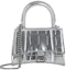 Buy Balenciaga Hourglass Mini Bag With Chain Silver