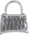 Balenciaga Hourglass Mini Bag With Chain Silver