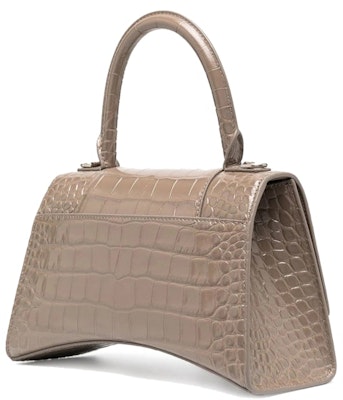 巴黎世家Hourglass S手提托特包米色 Order 巴黎世家Hourglass S手提托特包米色