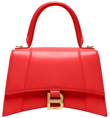 Balenciaga Hourglass Small Top Handle Bag Red Buy Balenciaga Hourglass Small Top Handle Bag Red