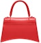 Order Balenciaga Hourglass Small Top Handle Bag Red