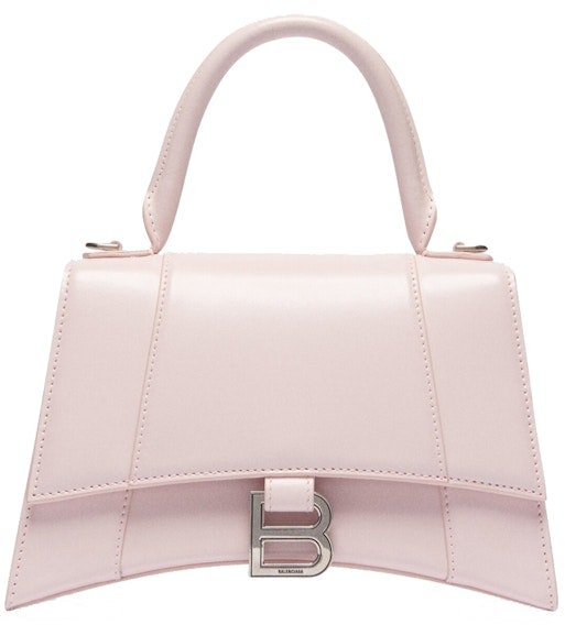 balenciaga-hourglass-small-top-handle-bag-rosa