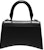 Balenciaga Hourglass Top Handle Bag Extra Small Black